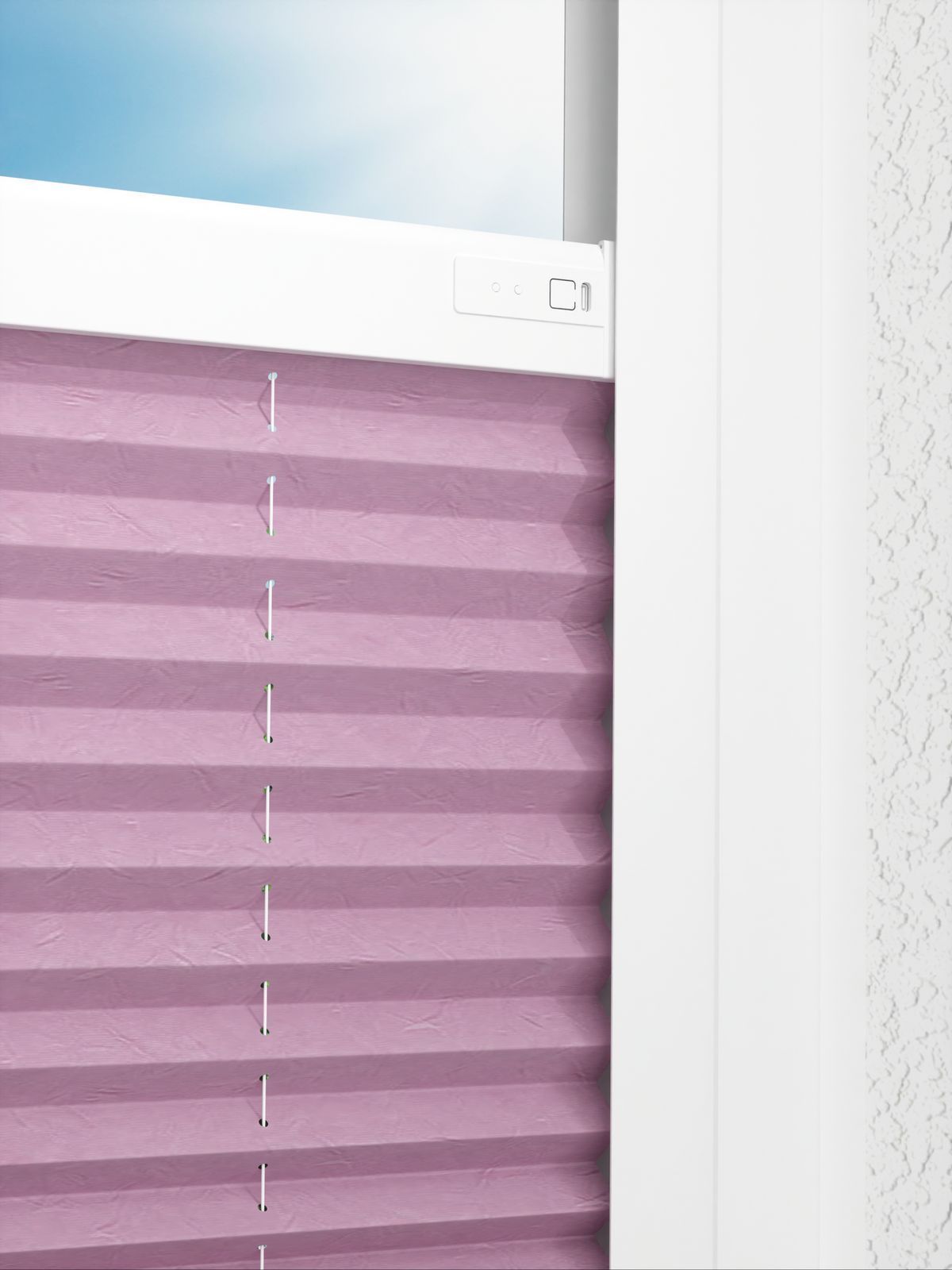 Detailansicht LYSEL HOME Plissee 421A Pearly Crush