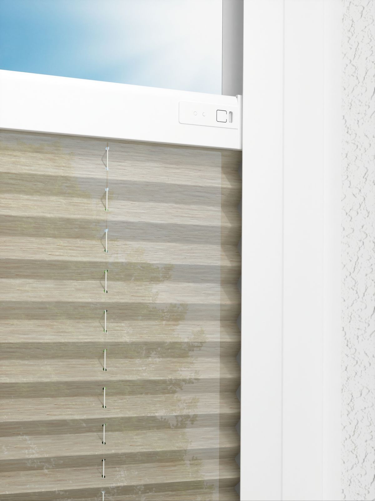 Detailansicht LYSEL HOME Plissee 434A Sensitivo