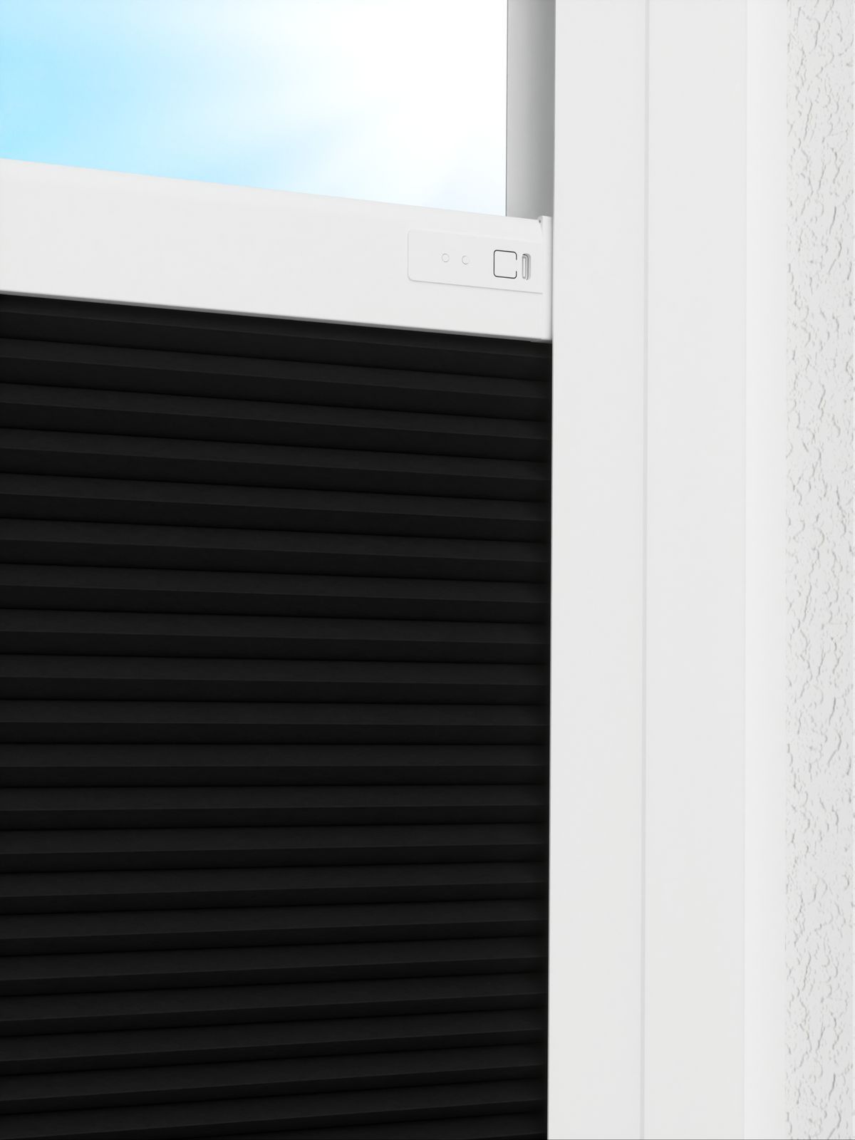 Detailansicht LYSEL HOME Plissee 032A Alba LI Wabe