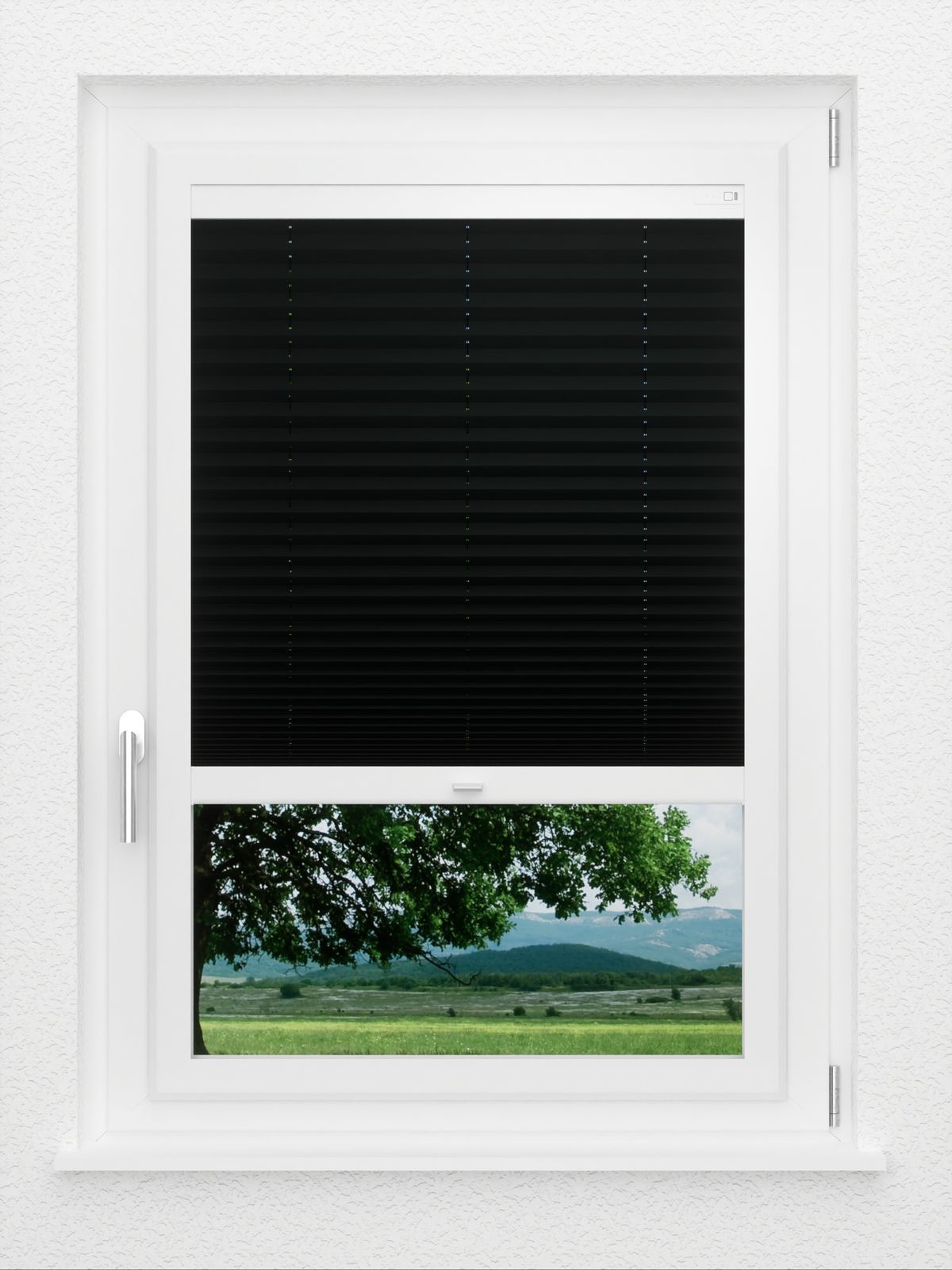 Detailansicht LYSEL HOME Plissee 240A Aralia Pearl