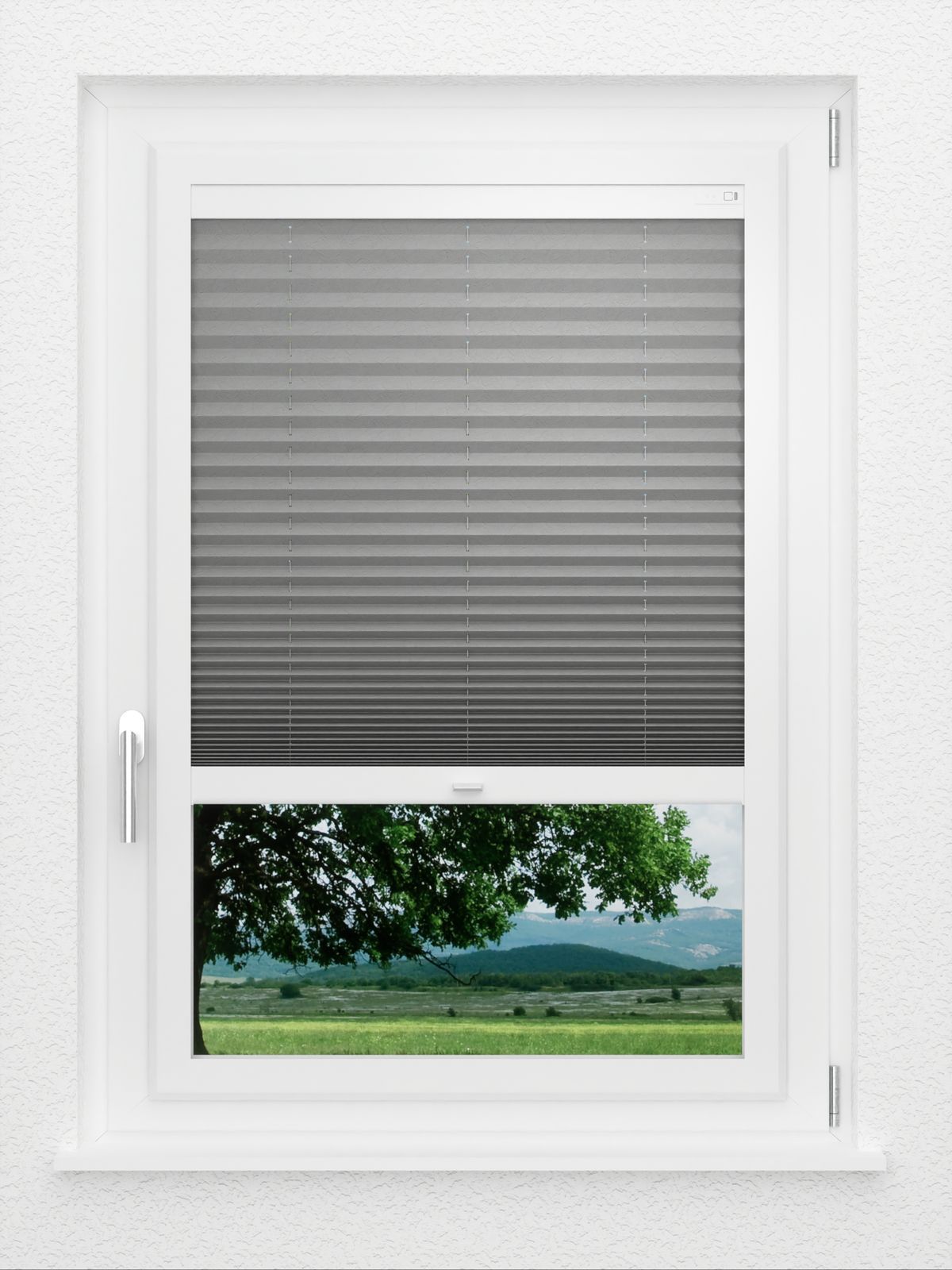 Detailansicht LYSEL HOME Plissee 136A Abelia Pearl