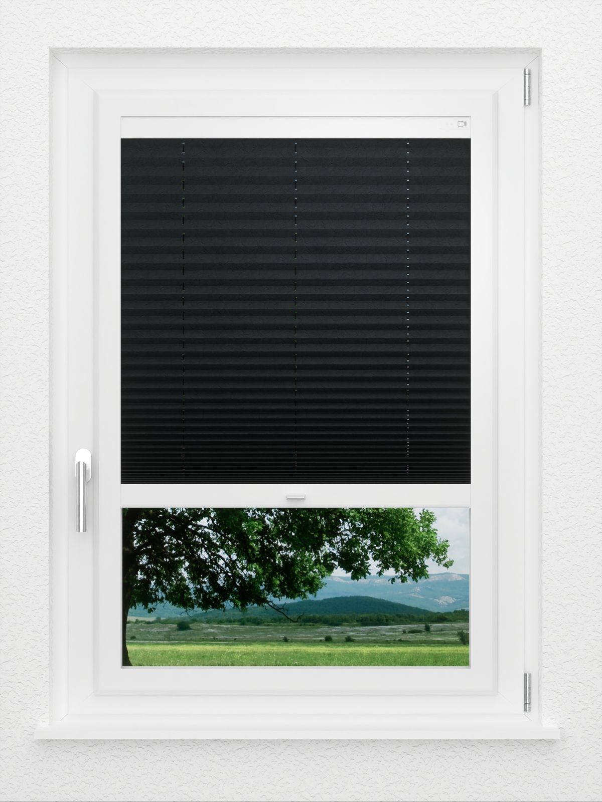 Detailansicht LYSEL HOME Plissee 301A Abelia Pearl