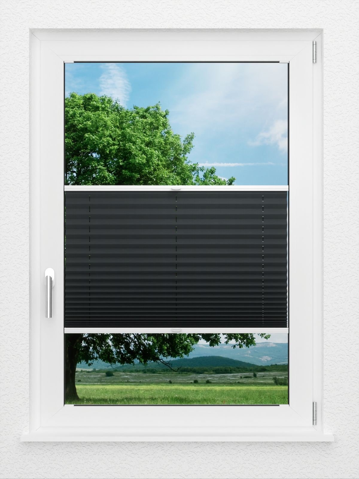 Detailansicht LYSEL HOME Plissee 116A Pinus BO