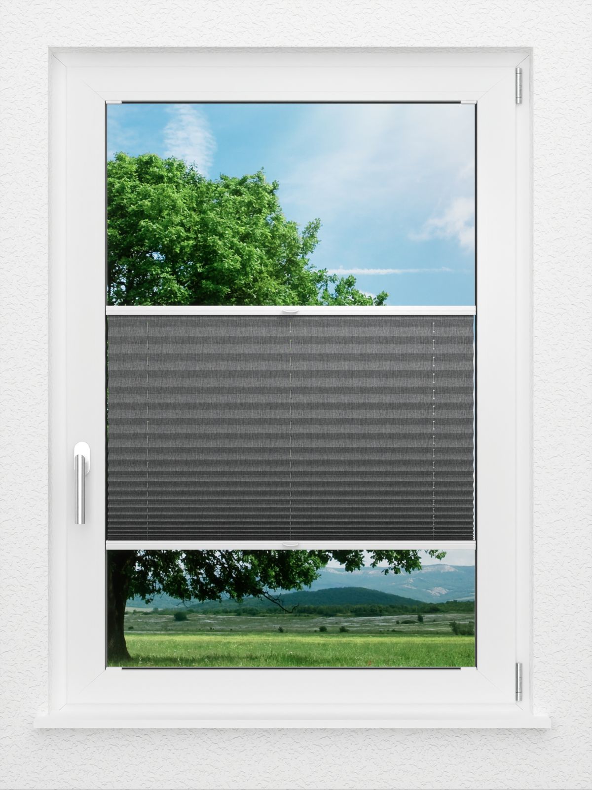 Detailansicht LYSEL HOME Plissee 127A Betula BO