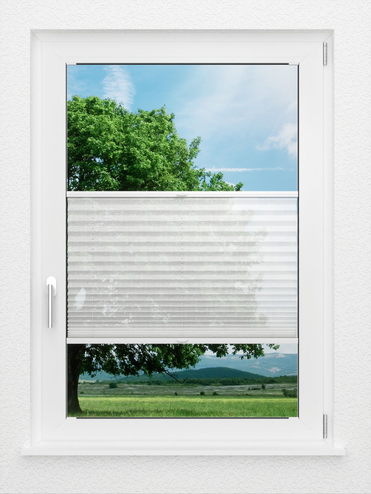 Detailansicht LYSEL HOME Plissee 118A Calluna