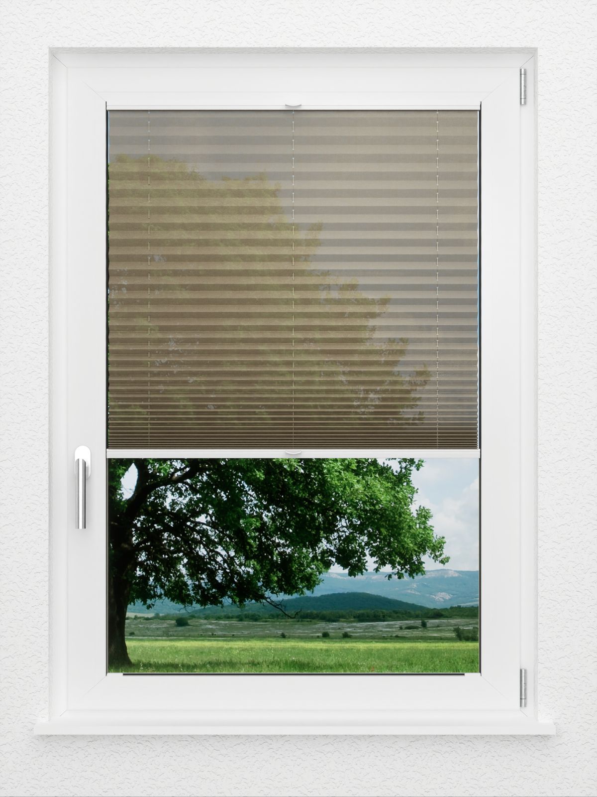 Detailansicht LYSEL HOME Plissee 111A Calluna