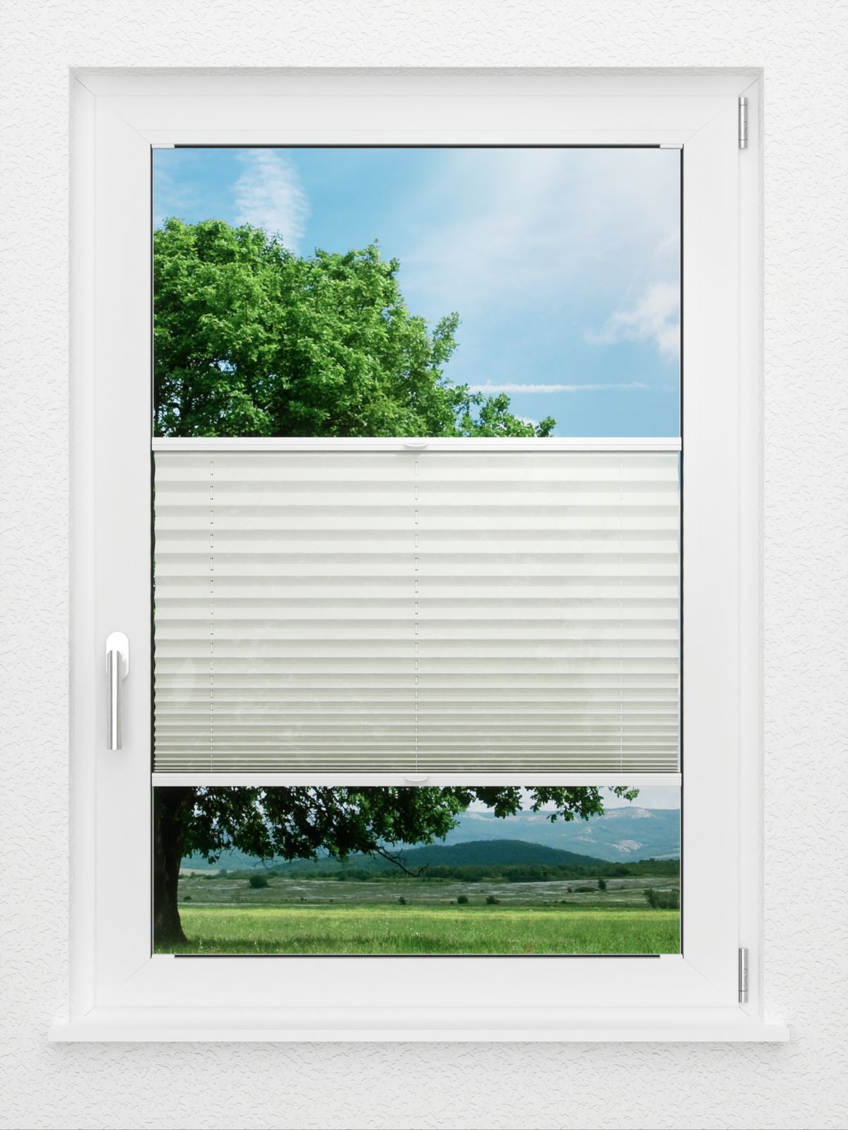 Detailansicht LYSEL HOME Plissee 303A Arabis