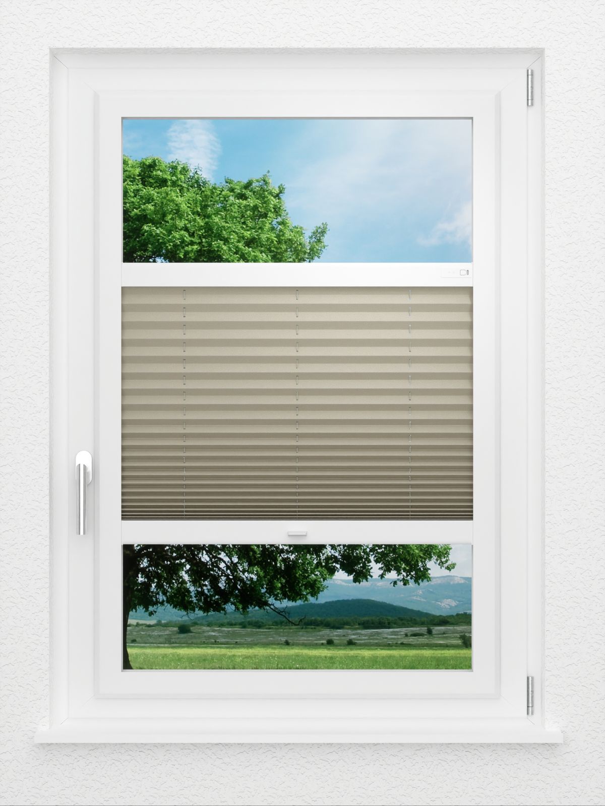 Detailansicht LYSEL HOME Plissee 308A Aloe