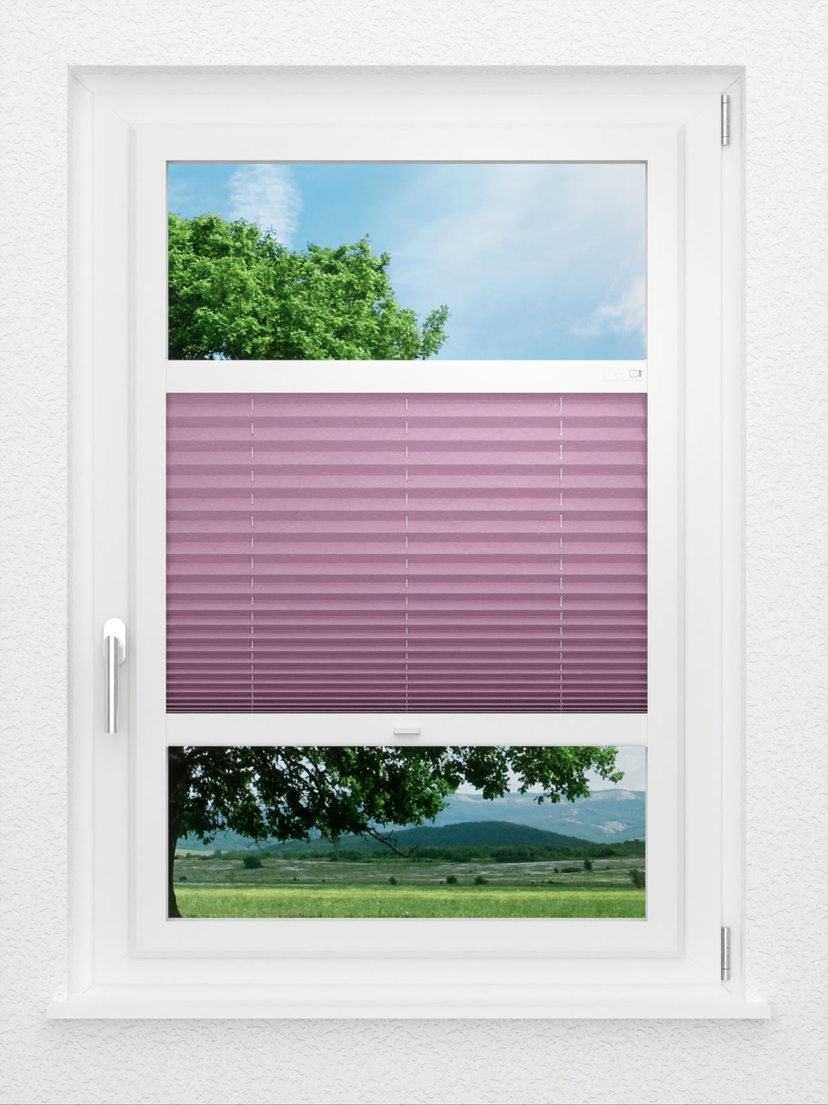 Detailansicht LYSEL HOME Plissee 421A Pearly Crush