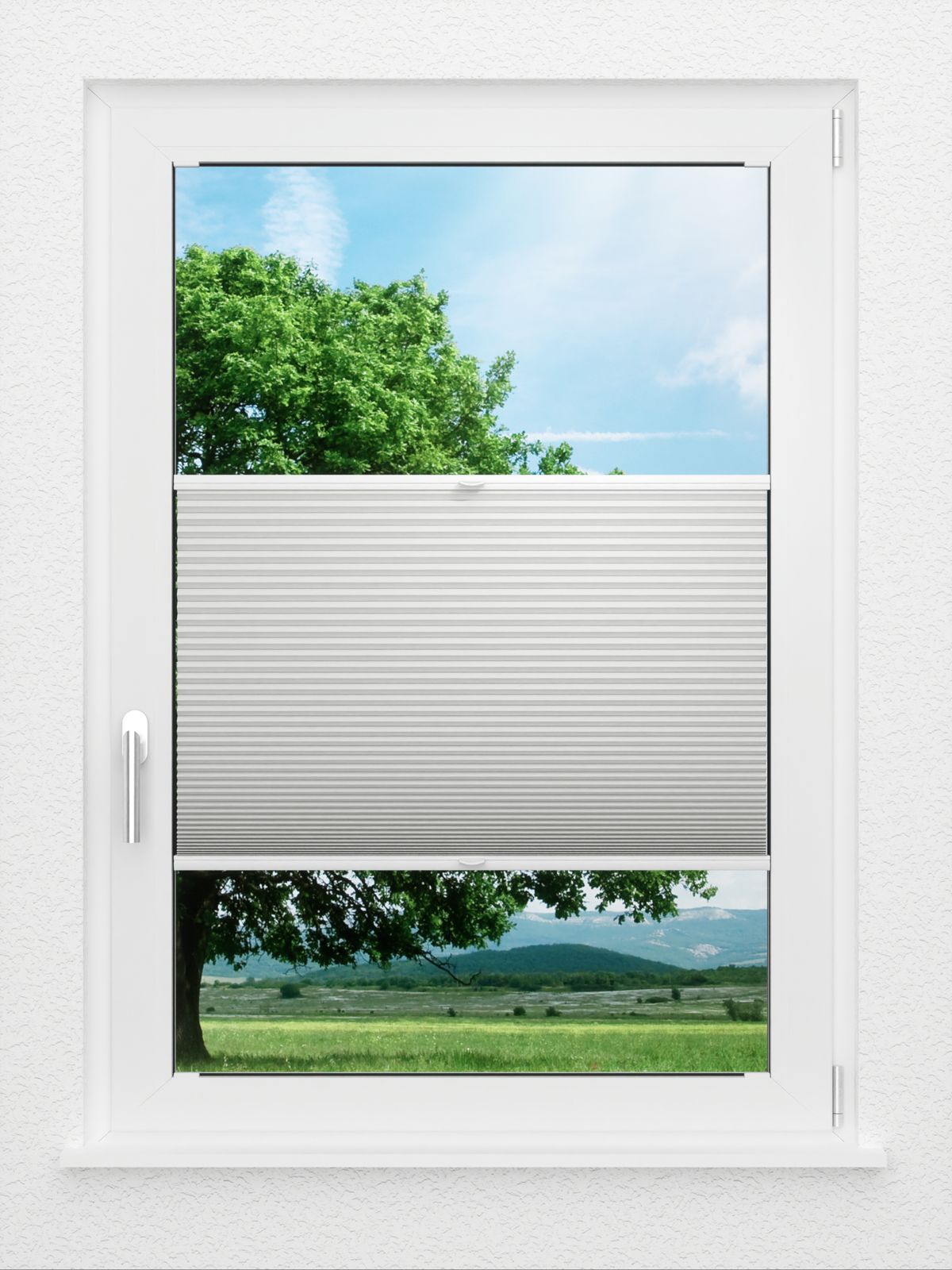 Detailansicht LYSEL HOME Plissee 006A Nana BO Wabe