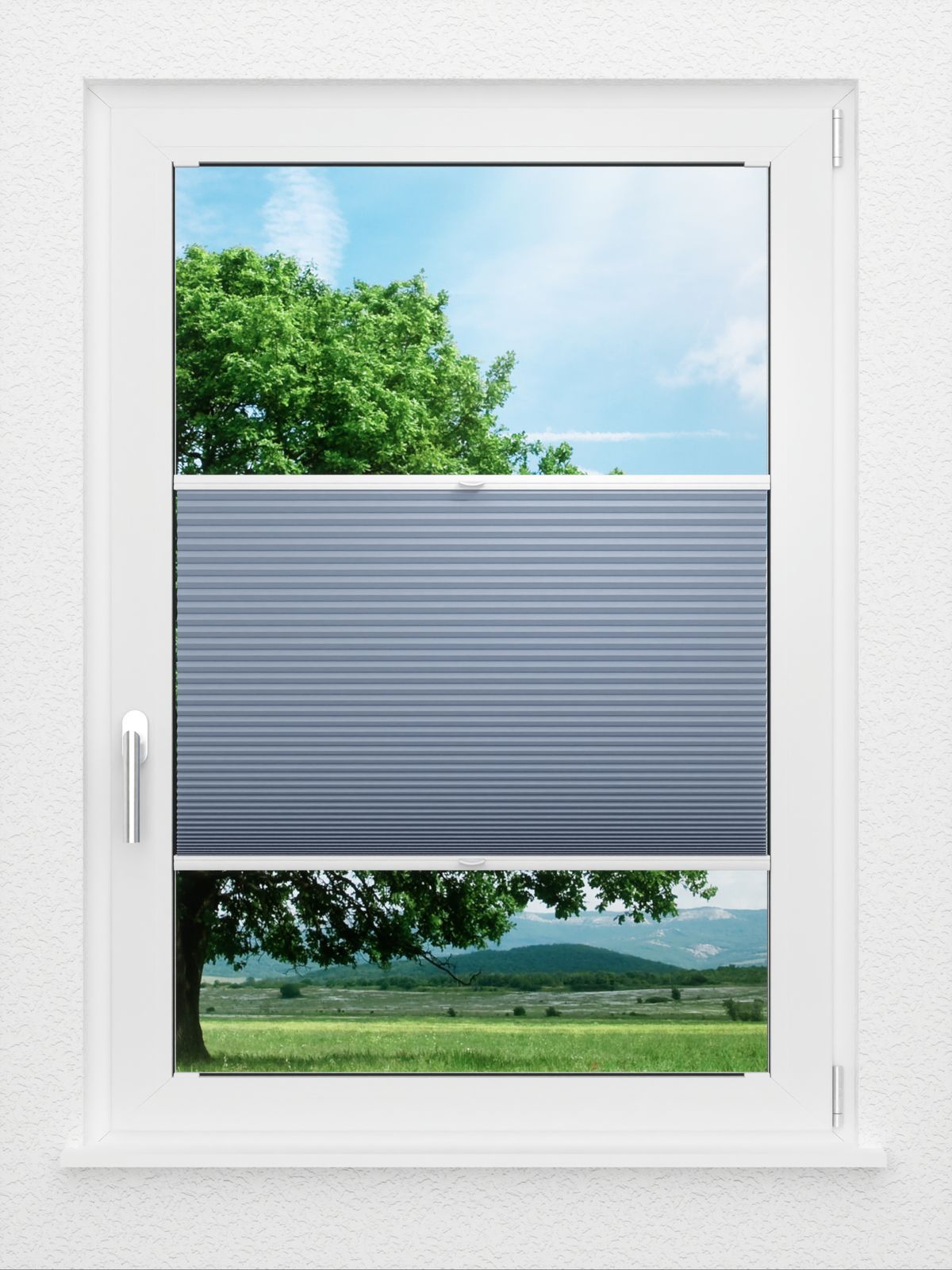 Detailansicht LYSEL HOME Plissee 029A Alba LI Wabe