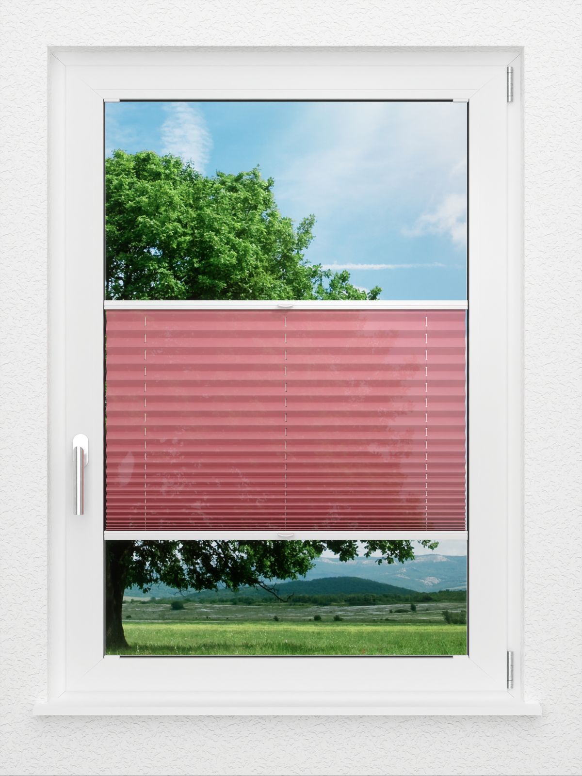Detailansicht LYSEL HOME Plissee 419A Plain