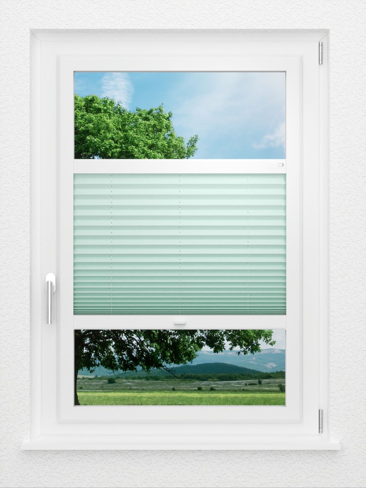 Detailansicht LYSEL HOME Plissee 333A Dark Crepe