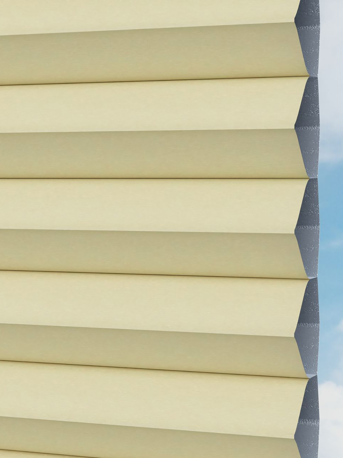 Detailansicht LYSEL HOME Plissee 025A Nana BO Wabe