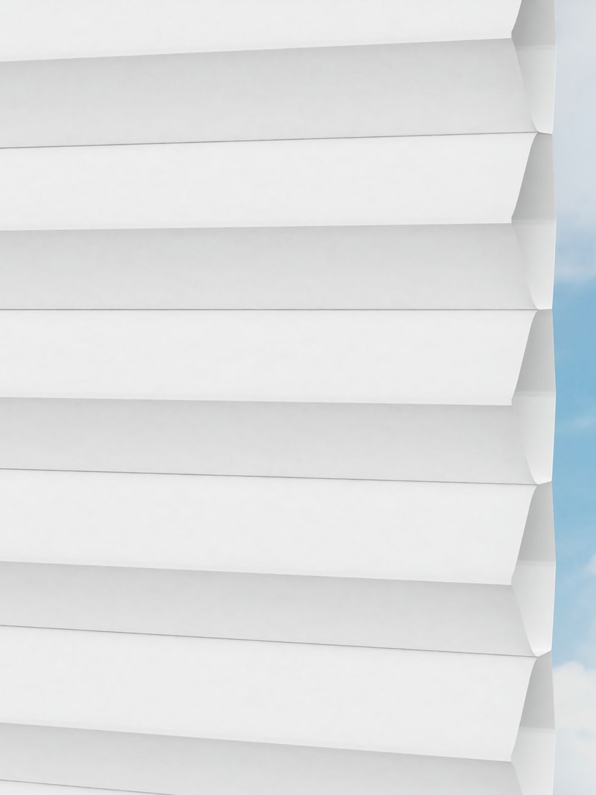 Detailansicht LYSEL HOME Plissee 004A Alba LI Wabe