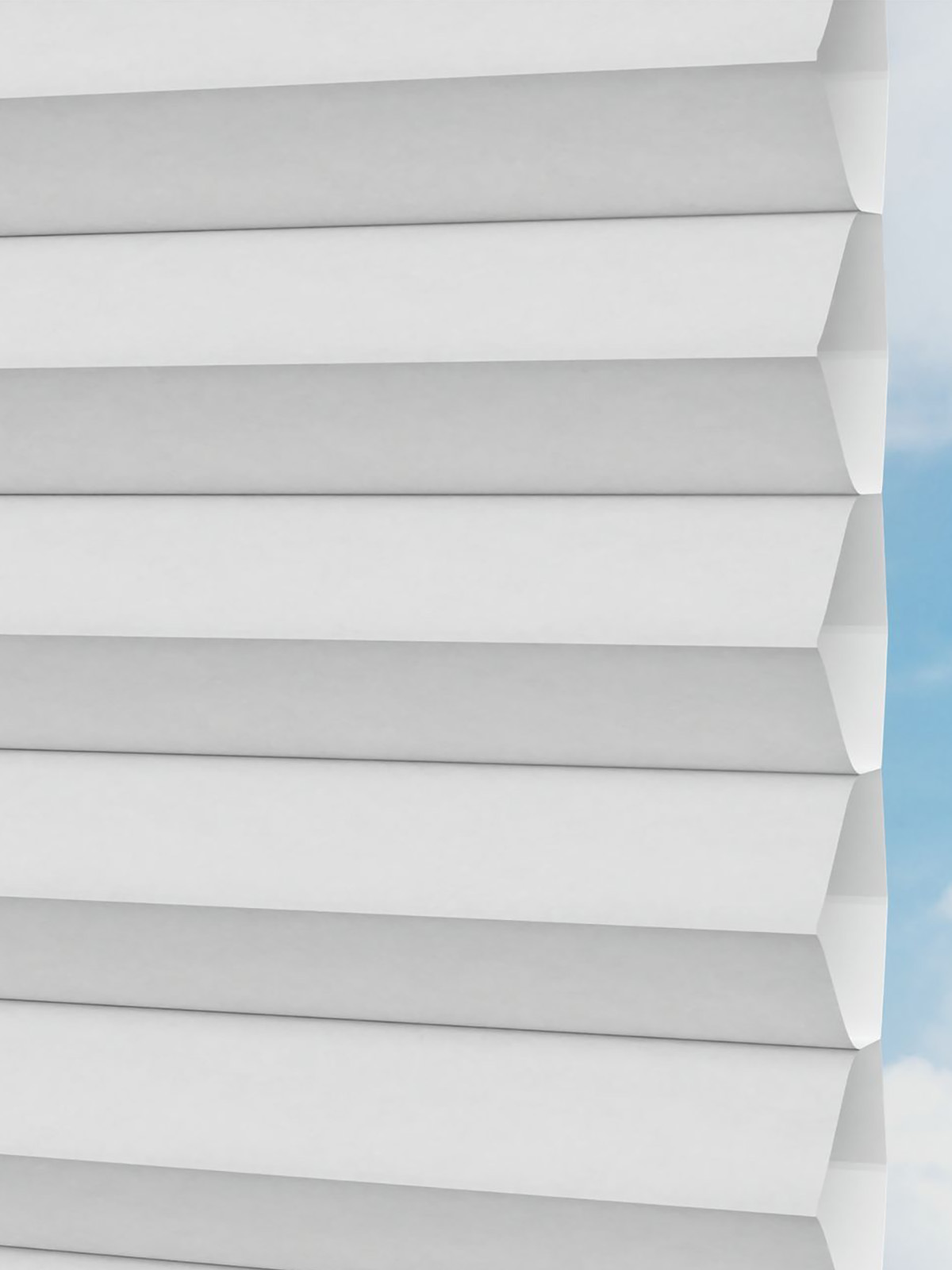 Detailansicht LYSEL HOME Plissee 003A Alba LI Wabe