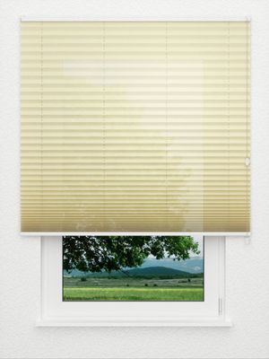 Plissee Crush Light 6511.1807 Fensteransicht