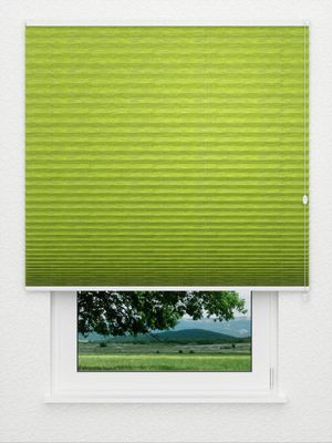 Plissee Bambus 3550.1707 Fensteransicht