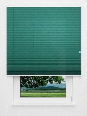 Plissee Bambus 3560.1710 Fensteransicht