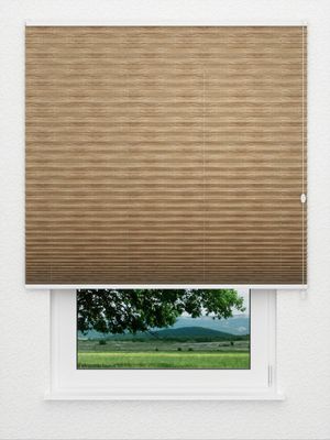 Plissee Bambus 3575.1719 Fensteransicht