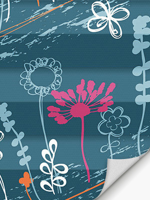 Stoff Plissee Maßanfertigung Garden 06.613