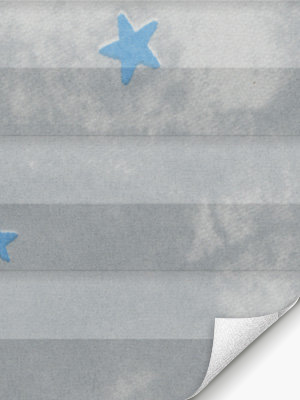 Stoff Plissee Maßanfertigung Little Star 02.683