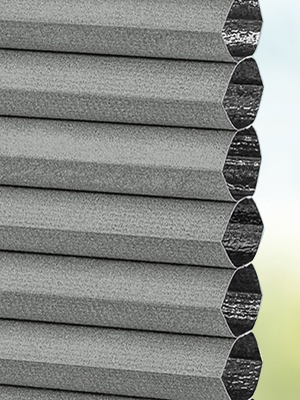 Stoff Plissee Maßanfertigung DUETTE® Perea Blackout 20.729