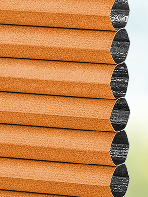 Stoff Plissee Maßanfertigung DUETTE® Perea Blackout 11.729