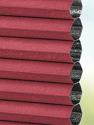 Stoff Plissee Maßanfertigung DUETTE® Perea Blackout 03.729