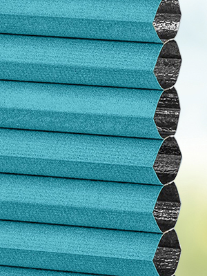 Stoff Plissee Maßanfertigung DUETTE® Perea Blackout 07.729