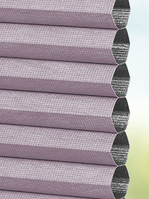 Stoff Plissee Maßanfertigung DUETTE® Peonia Blackout 45.929