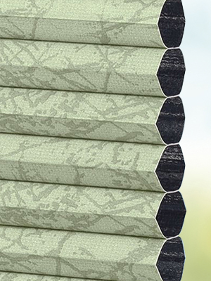 Stoff Plissee Maßanfertigung DUETTE® Pablo Blackout 49.639