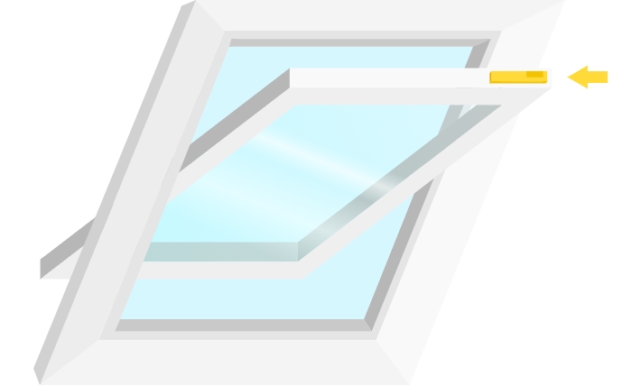 Položaj tipne oznake Fakro
